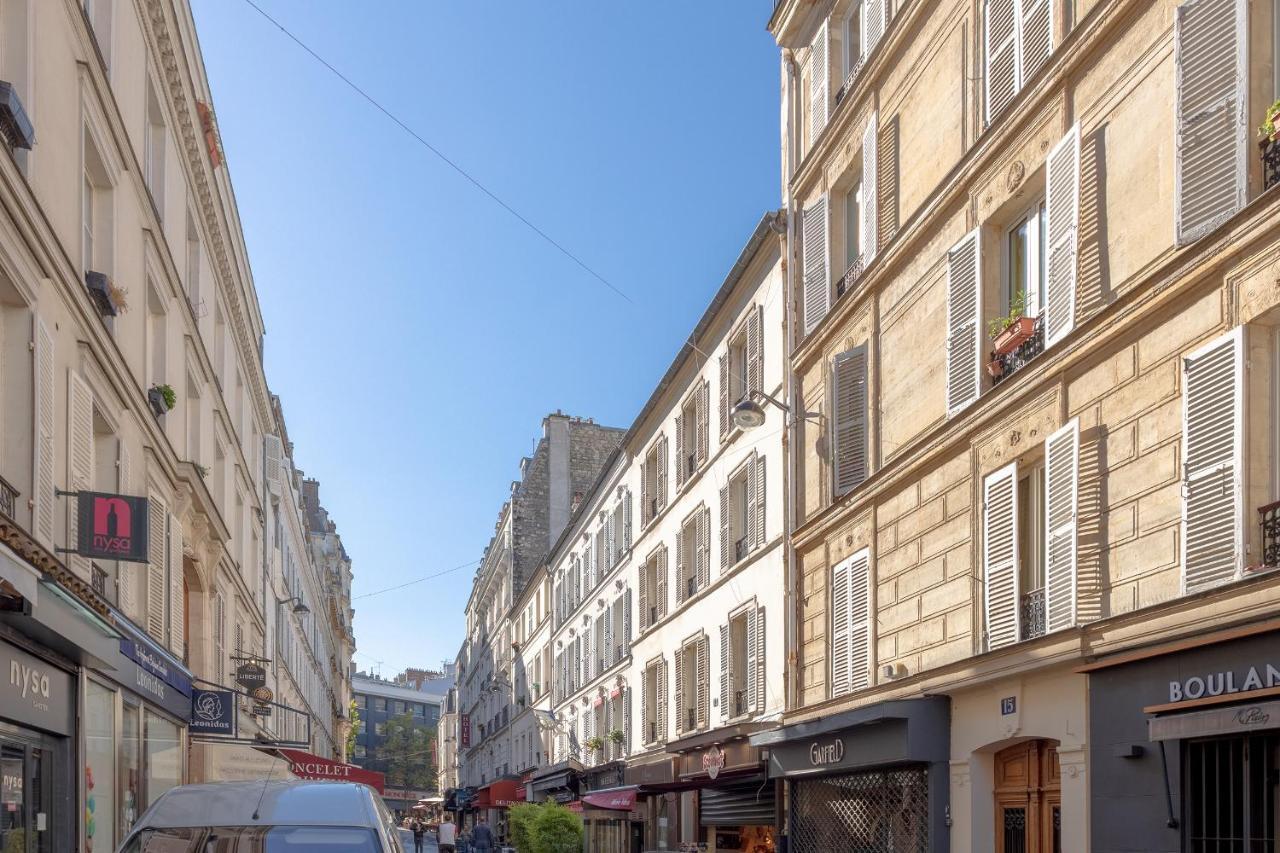 Ferienwohnung Monceau Cozy Flat Paris Exterior foto